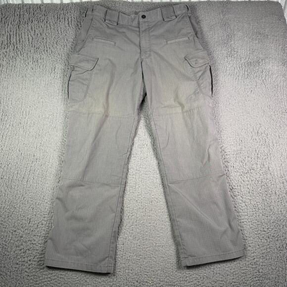 5.11 Tactical Other - 5.11 Tactical Stryke Pants Mens 34x30 Gray Stretch Cargo Work Wear 74369